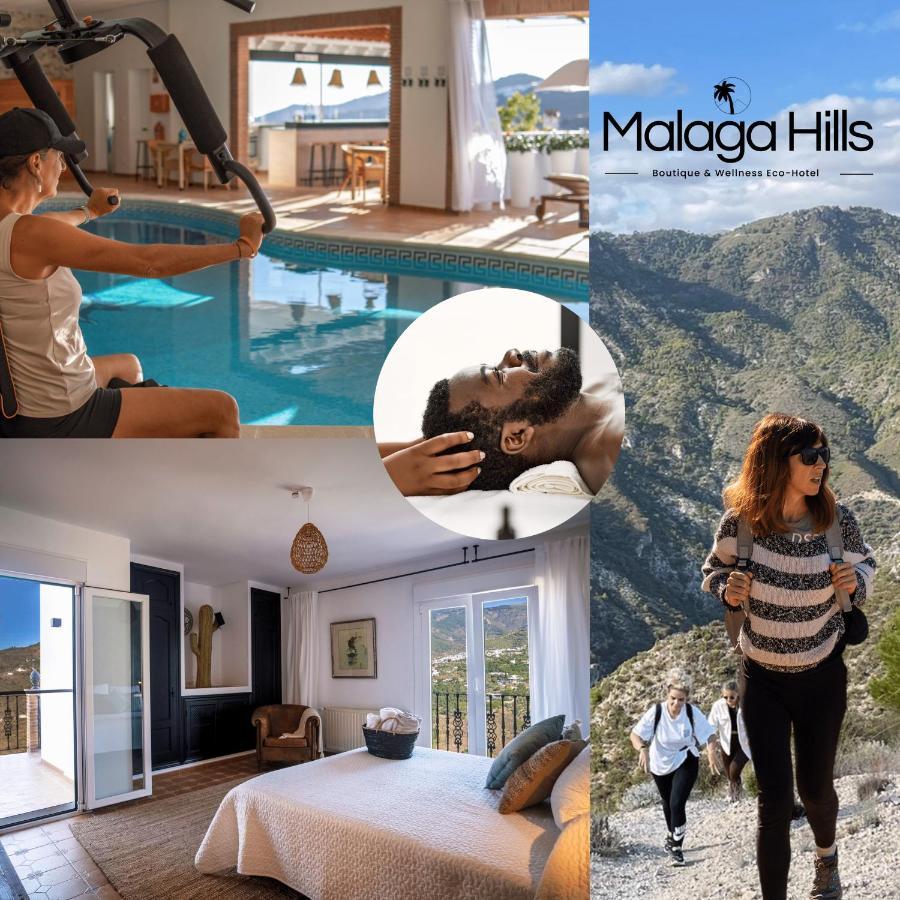 Malaga Hills Double Comfort Boutique & Wellness Eco-Hotel -Adults Only- Cómpeta Exteriör bild