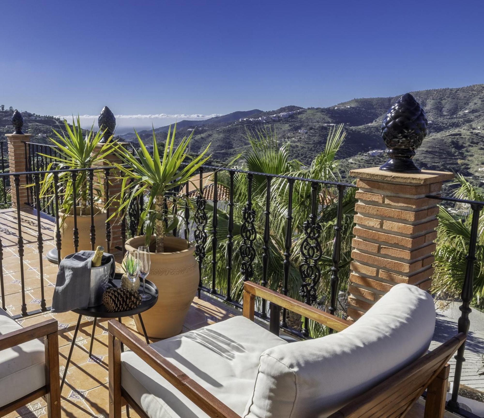 Malaga Hills Double Comfort Boutique & Wellness Eco-Hotel -Adults Only- Cómpeta Exteriör bild