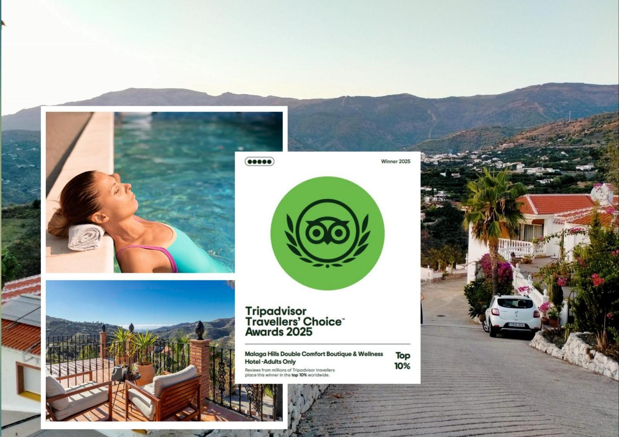 Malaga Hills Double Comfort Boutique & Wellness Eco-Hotel -Adults Only- Cómpeta Exteriör bild